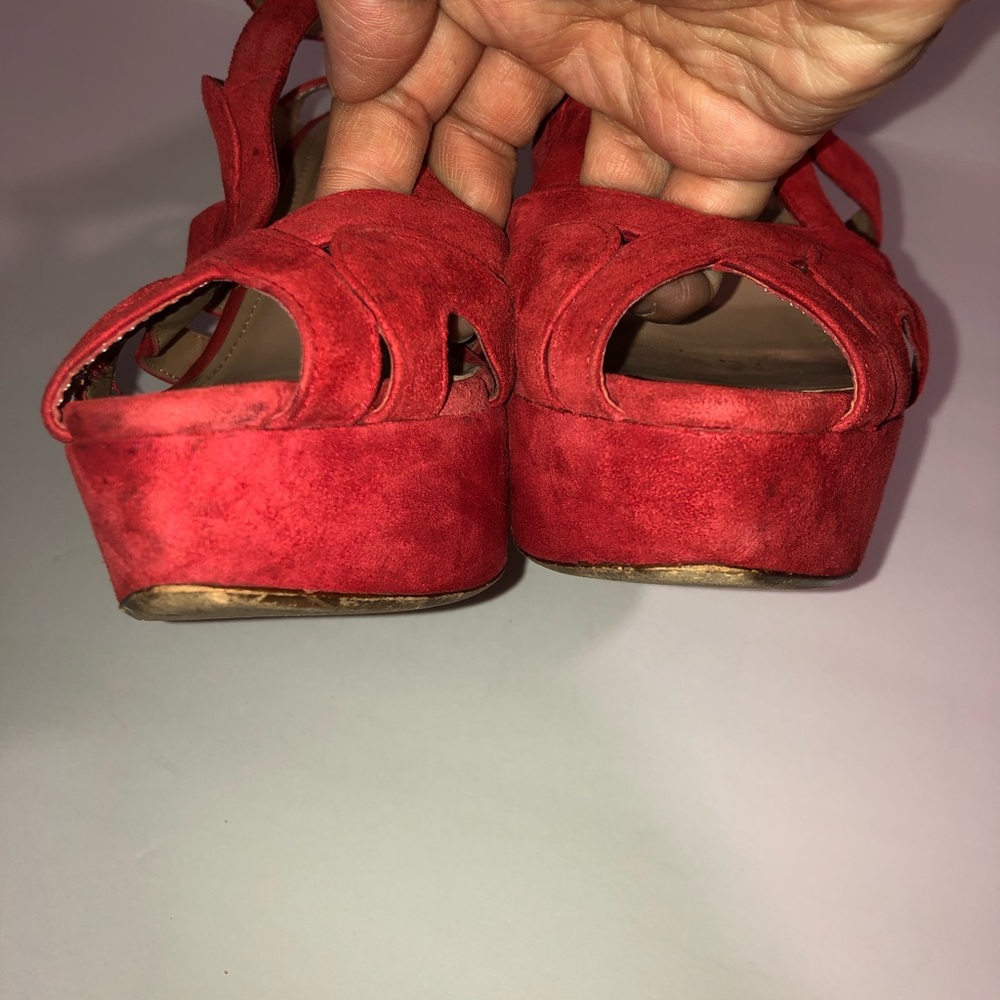 Zara Collection Platform Block Heels - Picture 8 of 8